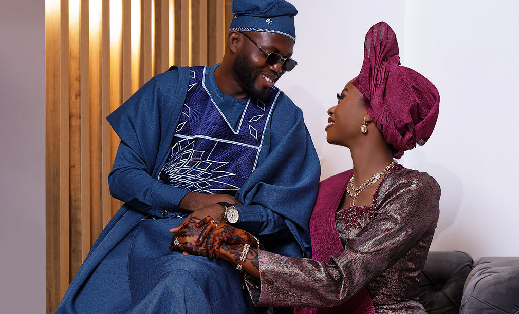 Couple enjoying a warm Ghanaian moment