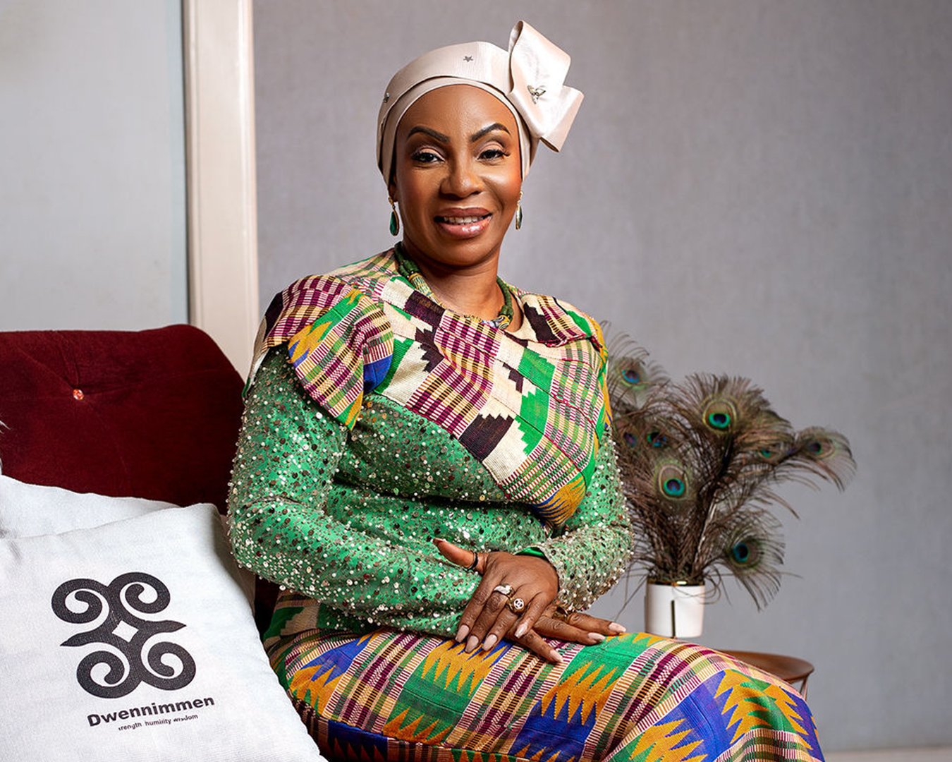 Ghana landscape with soft light